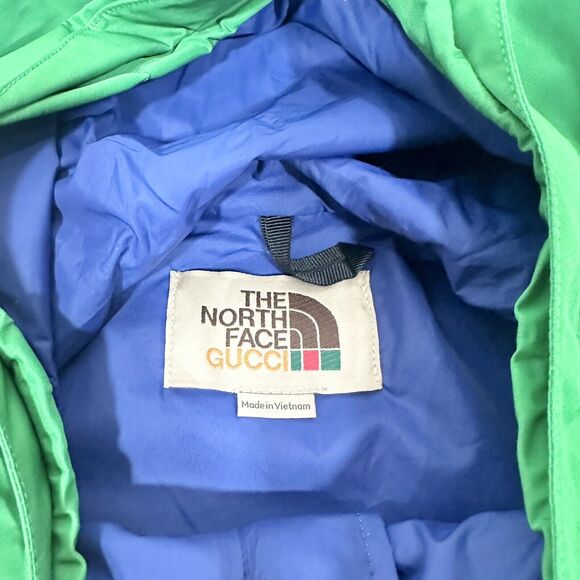 Gucci x The North Face XL Windbreaker Rain Anorak Jacket Color Block NWT - Picture 9 of 14